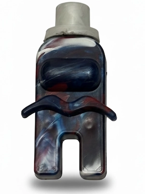 Finished Injection Molded Part Sticker