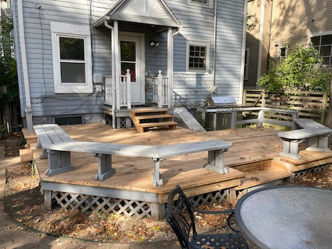 Finished Deck Renovation for Boys Hope Girls Hope