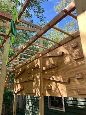 Obstacle Course Fabrication Detail 2