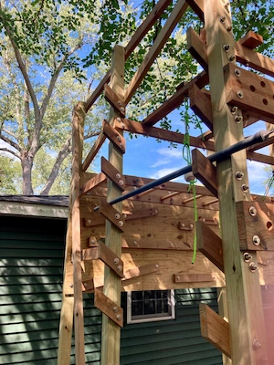 Obstacle Course Fabrication Detail 1