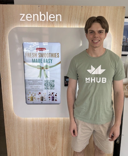 Zenblen Kiosk and Product